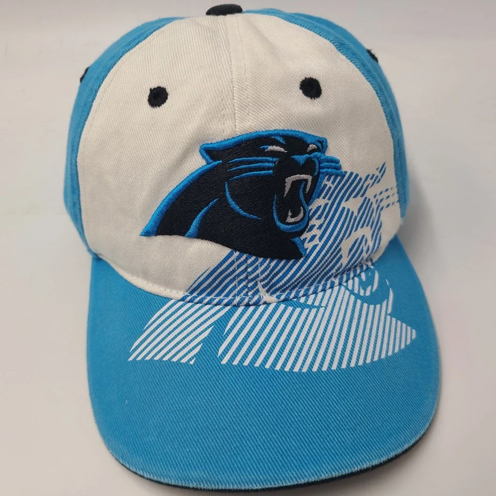 Kids Carolina Panthers Hat Adjustable NFL Team Apparel Blue‎ White NFL Football
